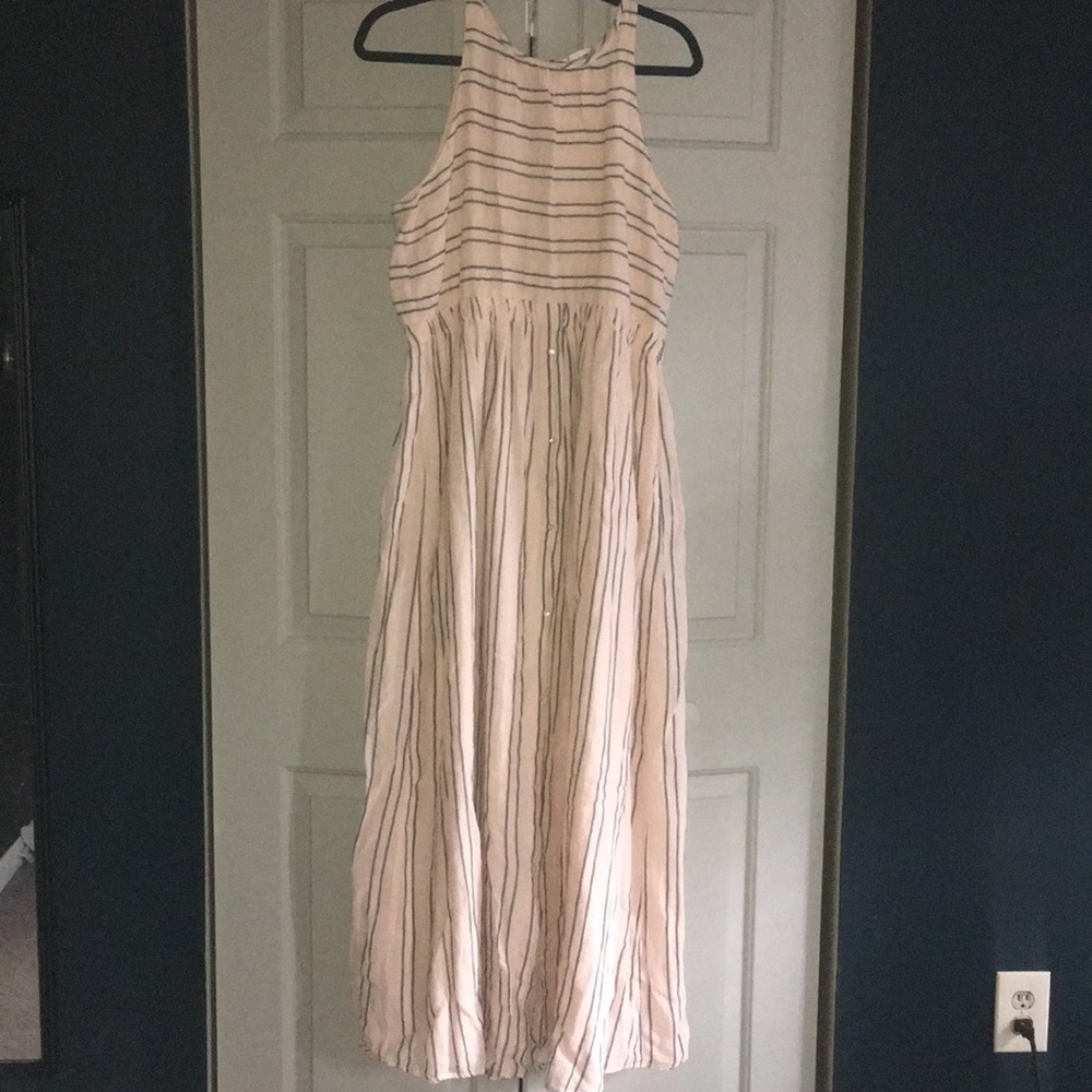 Linen Maxi Dress